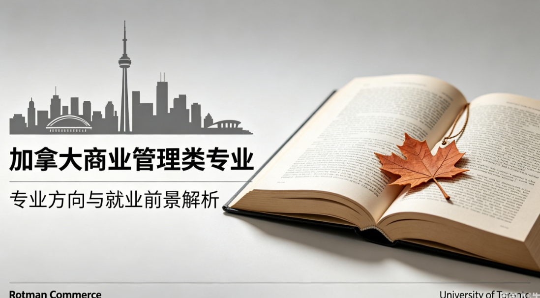 【加拿大留学】比较好的商业管理类专业都有哪些