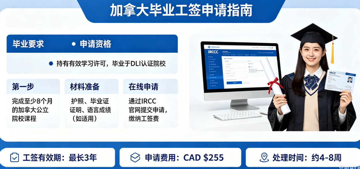 加拿大留学毕业以后能拿到多久的工签